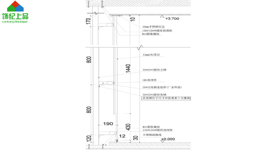 GRG節(jié)點縱剖圖